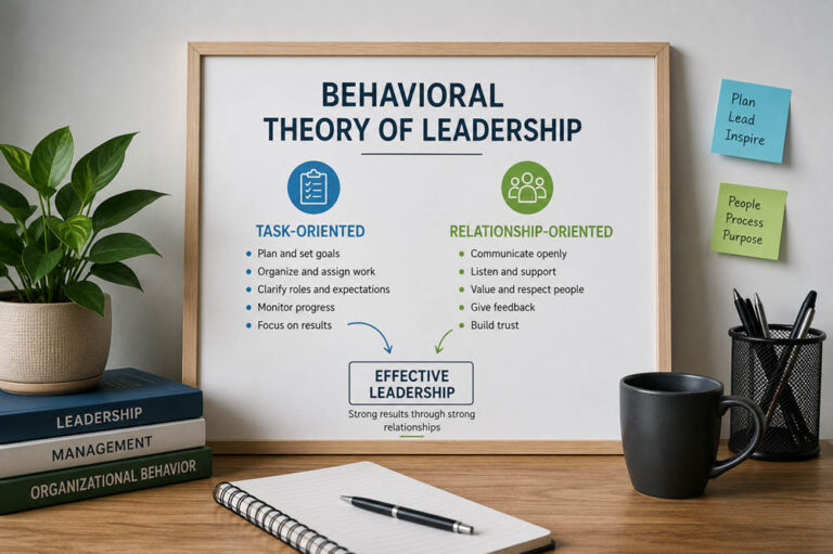 Behavioral theory of leadership