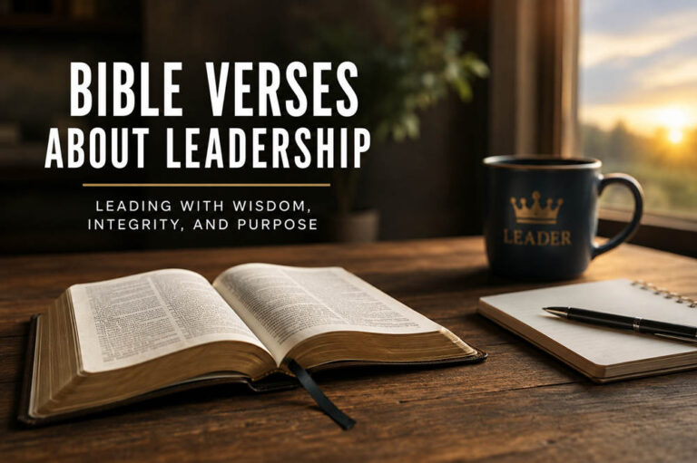 Bible verses about leadership