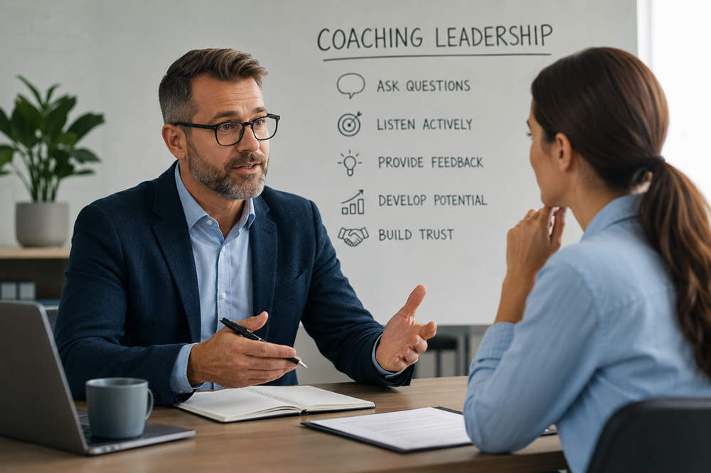 Coaching leadership style