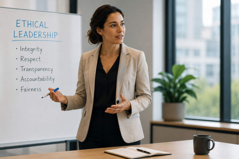 Ethical leadership definition
