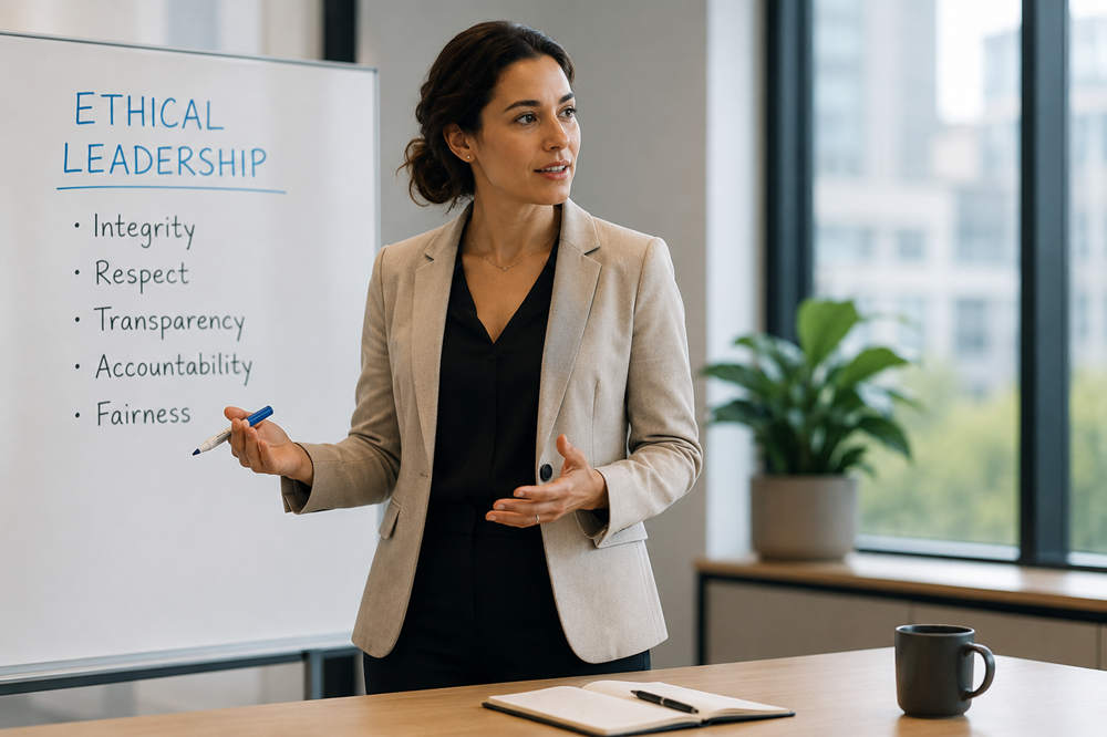 Ethical leadership definition