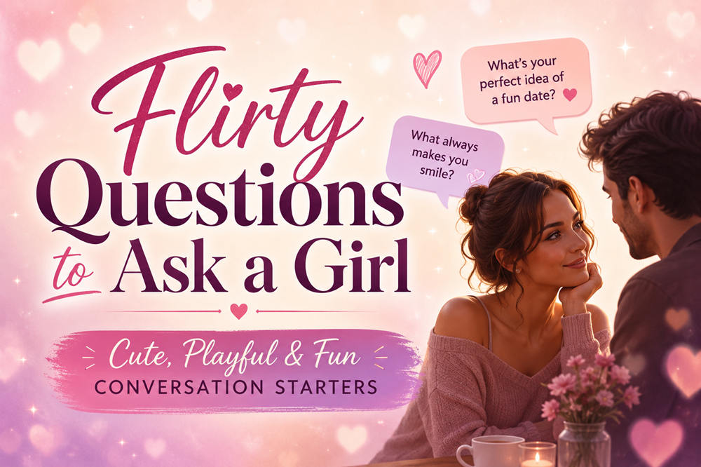 Flirty questions to ask a girl