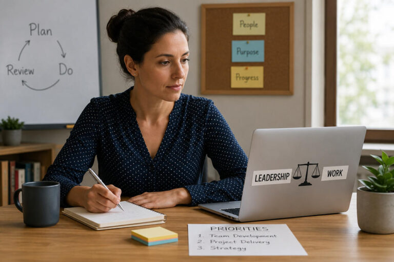 How to balance work and leadership