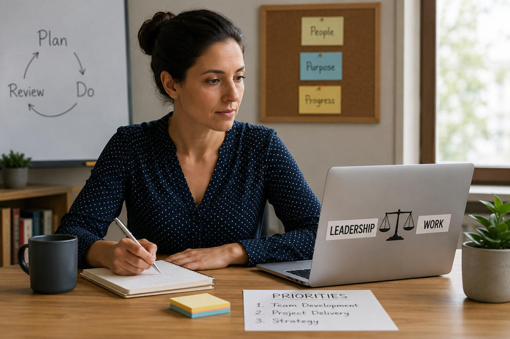 How to balance work and leadership