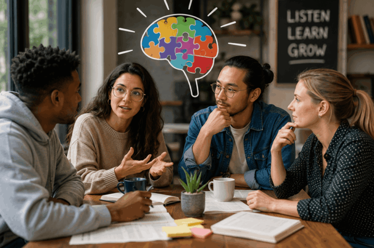 How to broaden your mind by engaging with others