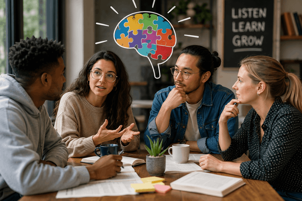 How to broaden your mind by engaging with others