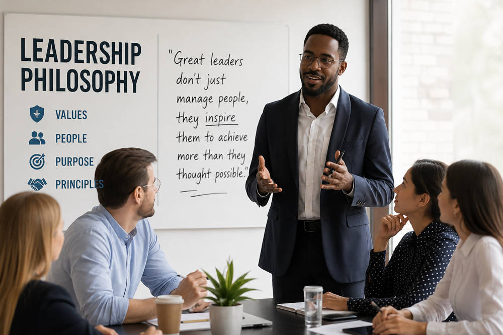 Leadership philosophy examples