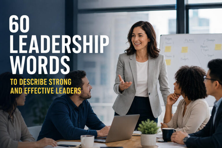 Leadership words