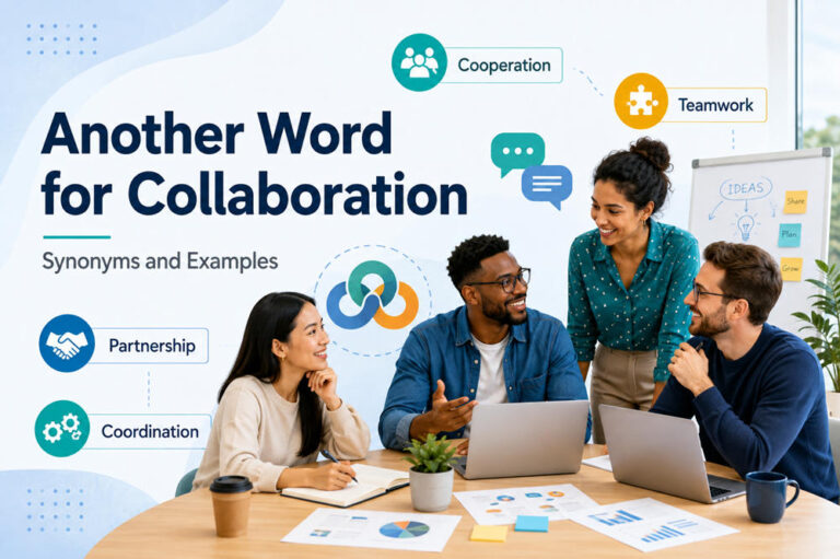 Another word for collaboration