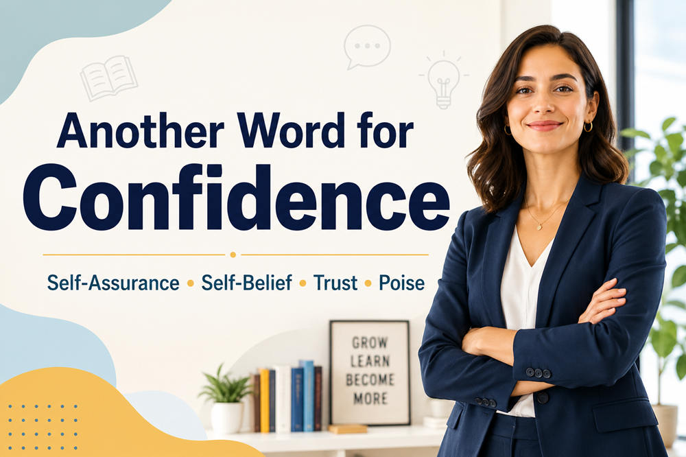 Another word for confidence