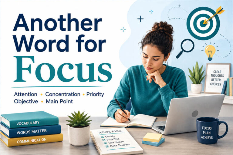 Another word for focus