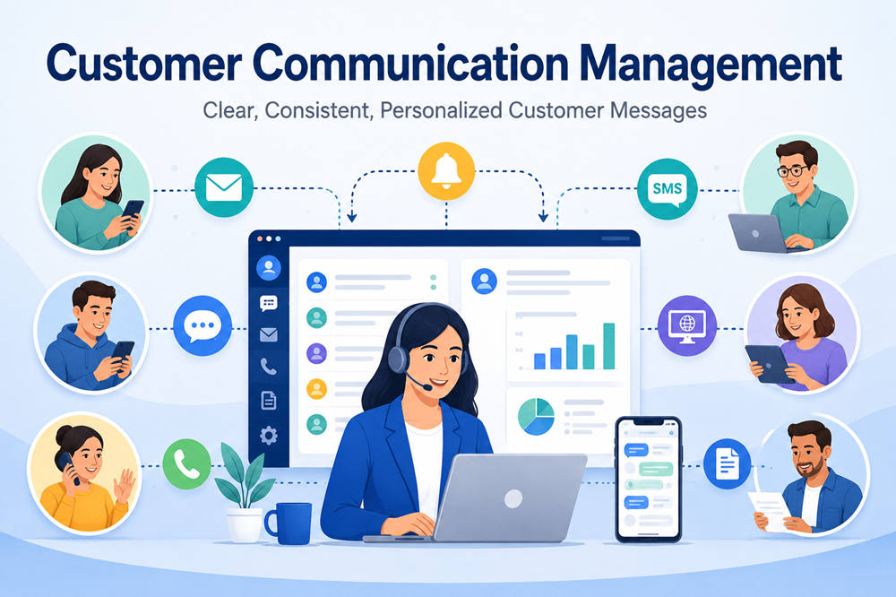 Customer communication management
