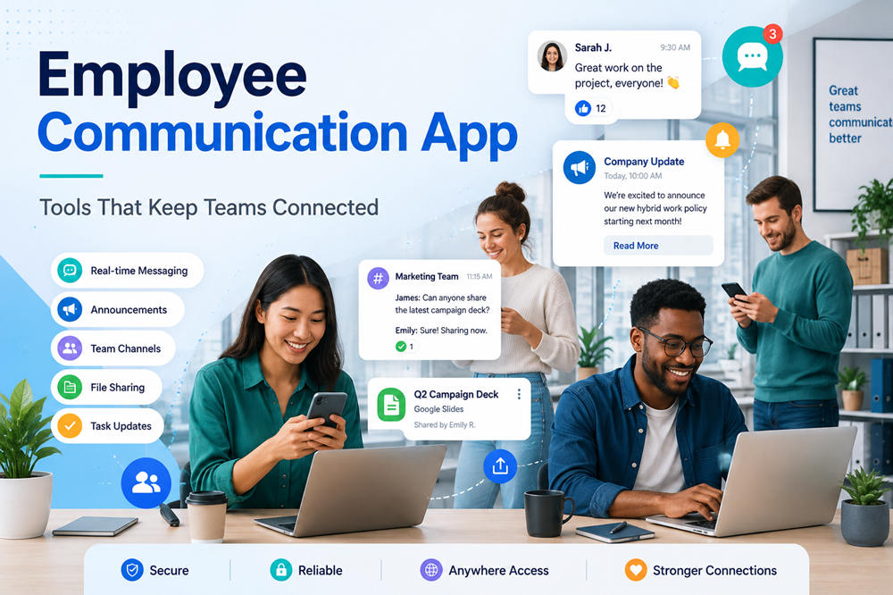 Employee communication apps