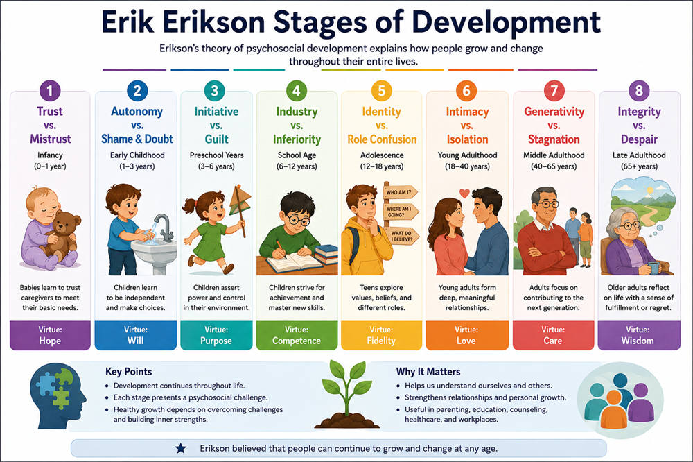 Erik erikson stages of development