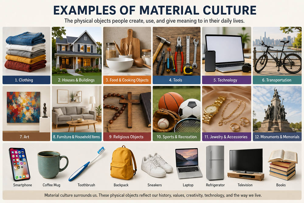 Examples of material culture