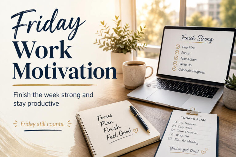 Friday work motivation