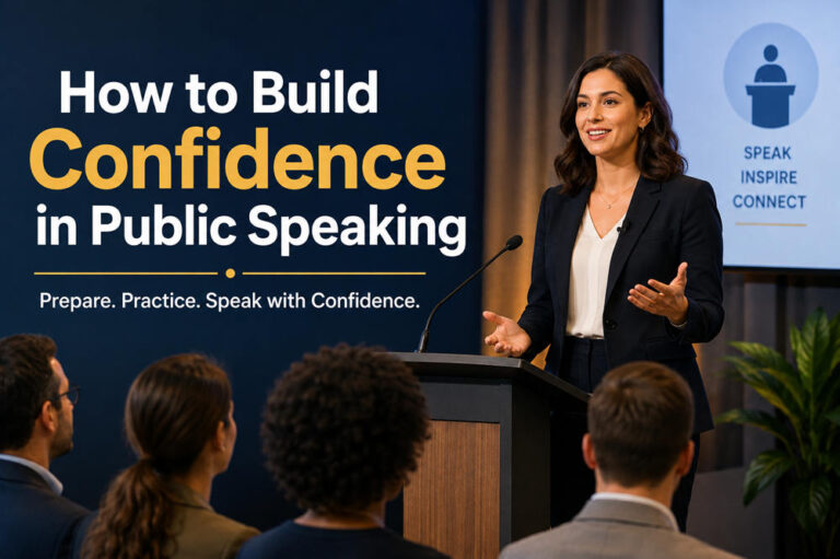 How to build confidence in public speaking