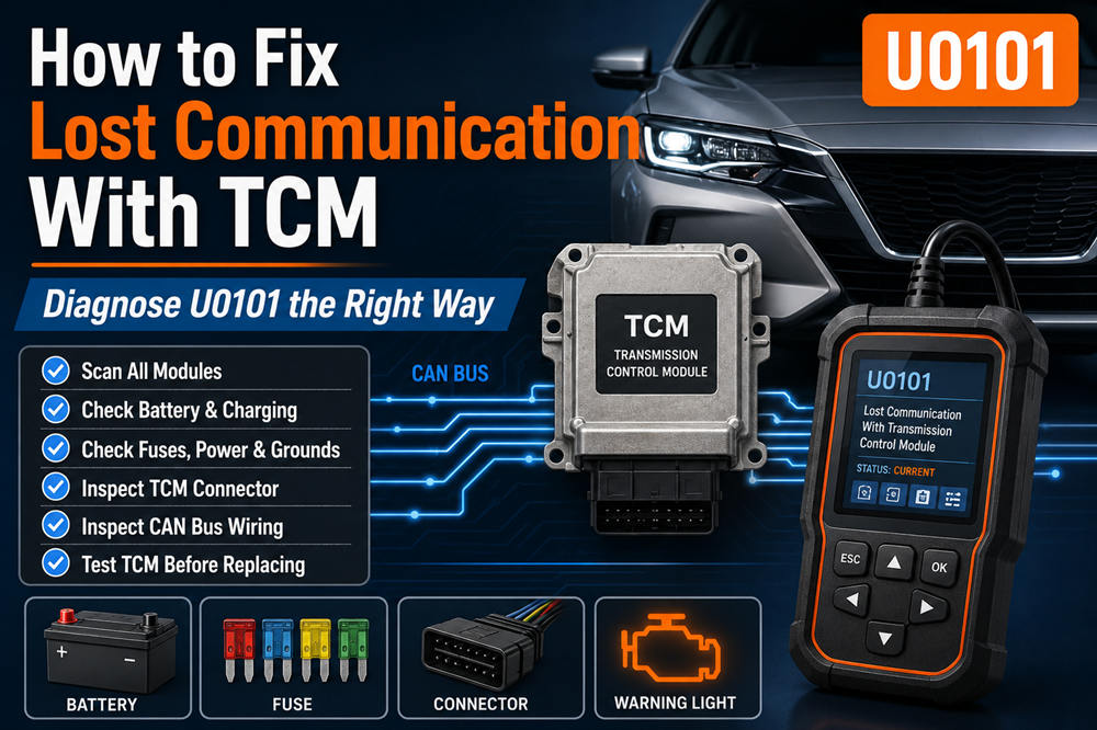 How to fix lost communication with tcm