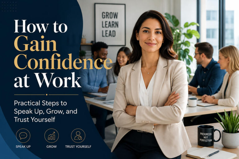 How to gain confidence at work