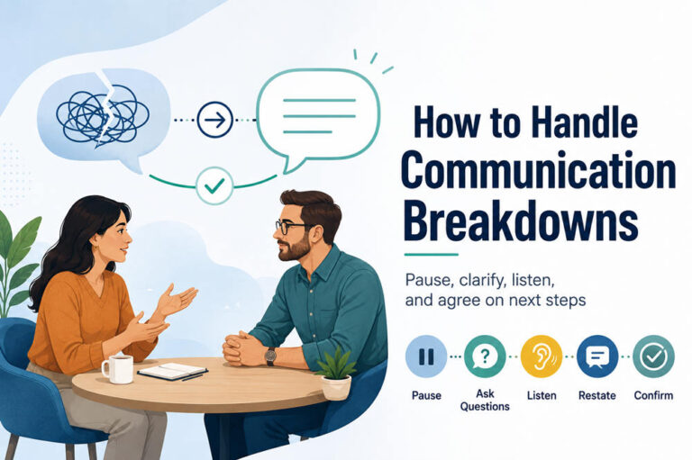 How to handle communication breakdowns