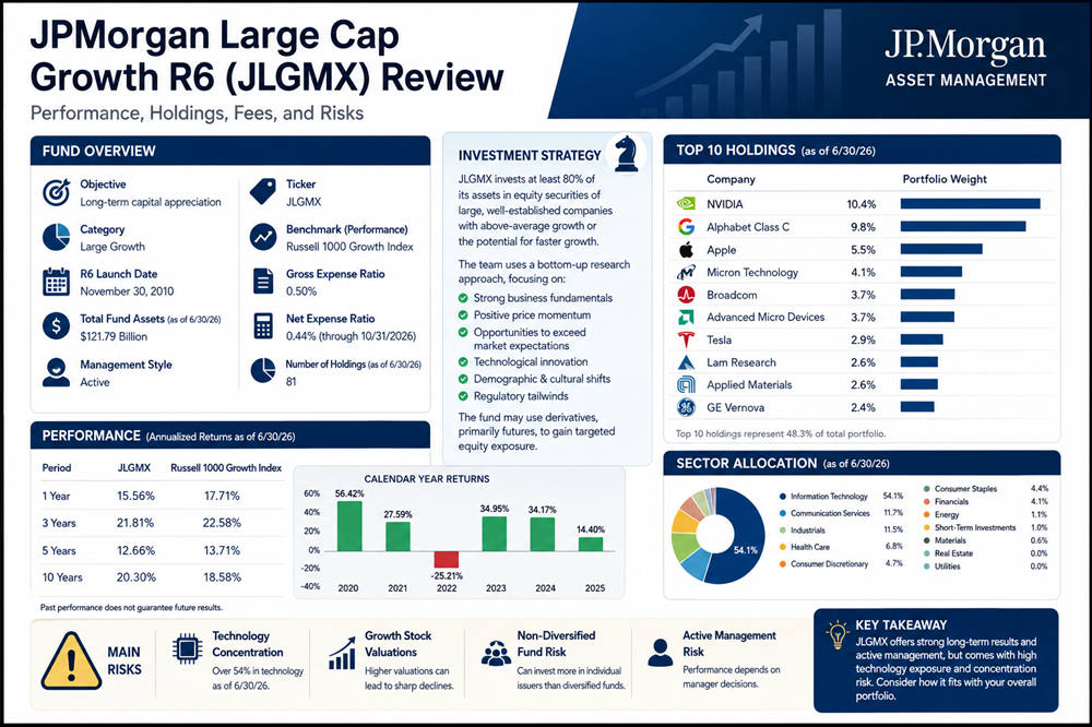 Jpmorgan large cap growth r6