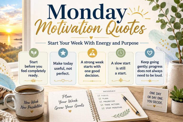 Monday motivation quotes