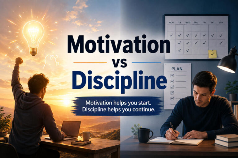 Motivation vs discipline