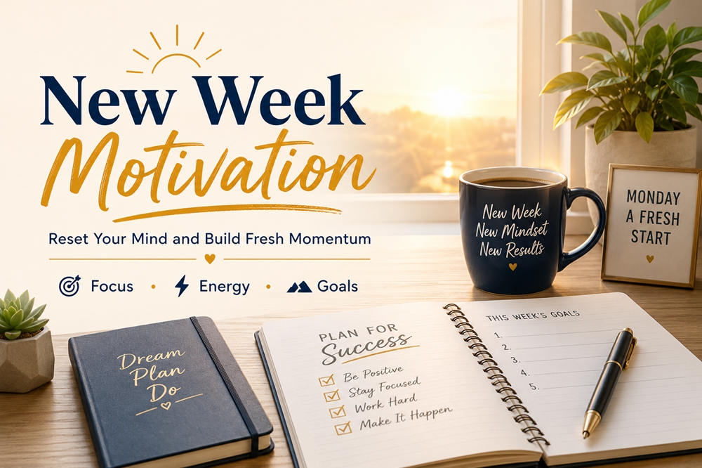 New week motivation