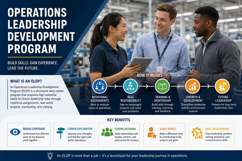 Operations leadership development program