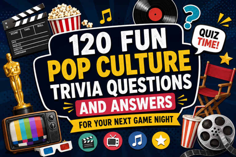 Pop culture trivia questions