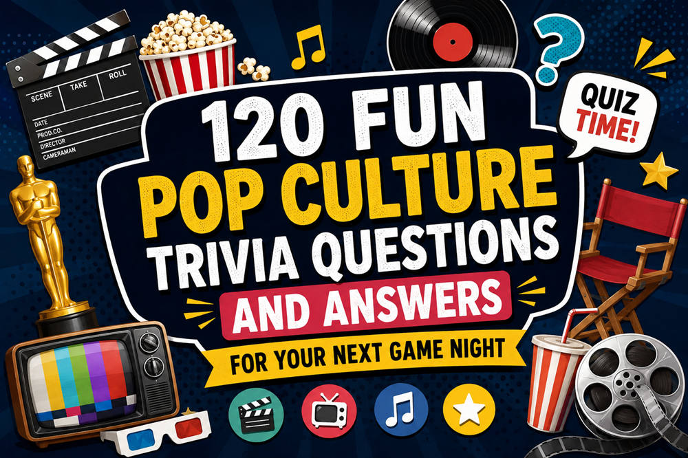 Pop culture trivia questions