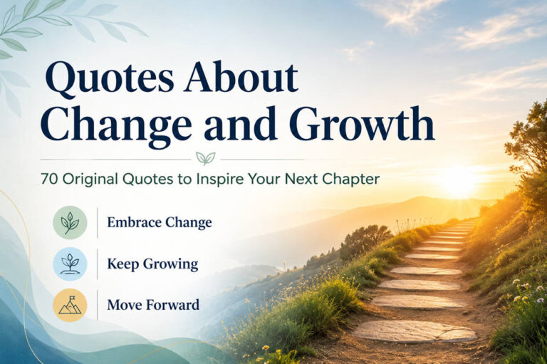 Quotes about change and growth
