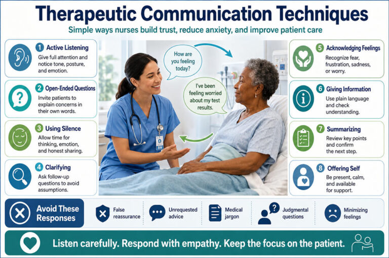 Therapeutic communication techniques