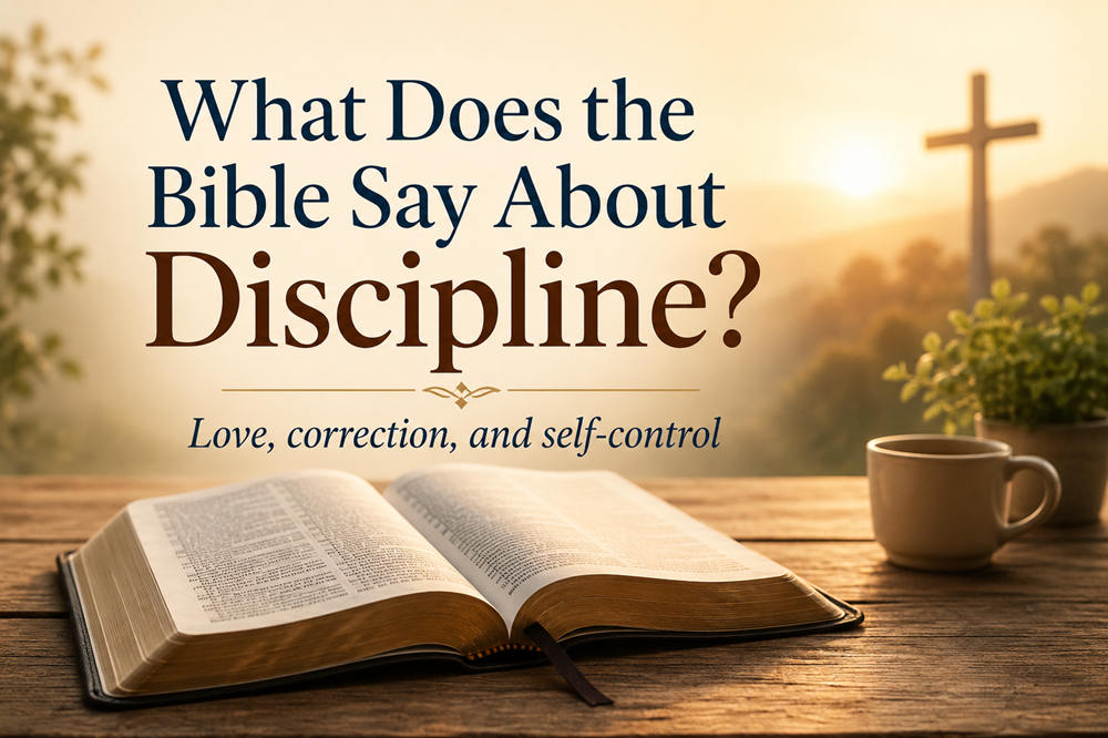 What does the bible say about discipline