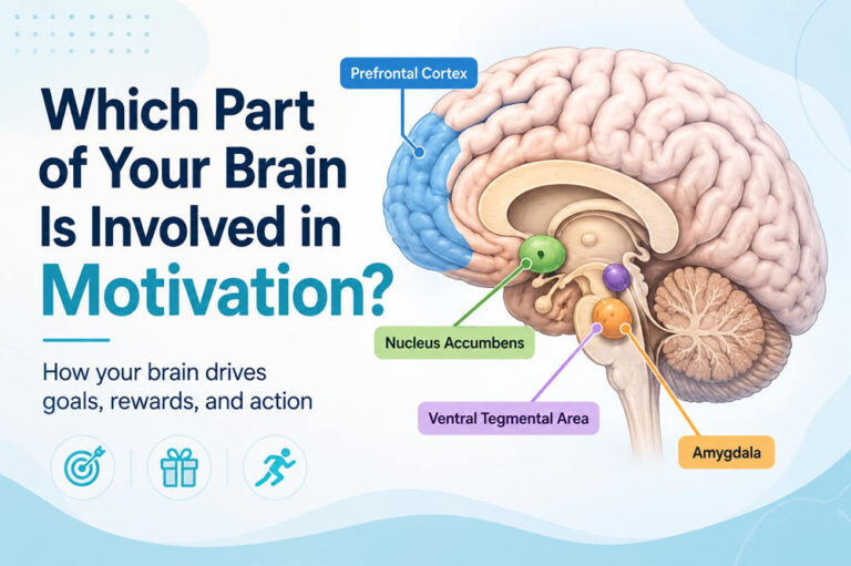 Which part of your brain is involved in motivation
