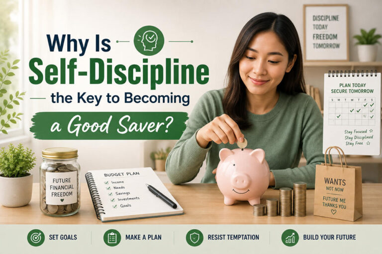 Why is self discipline the key to becoming a good saver